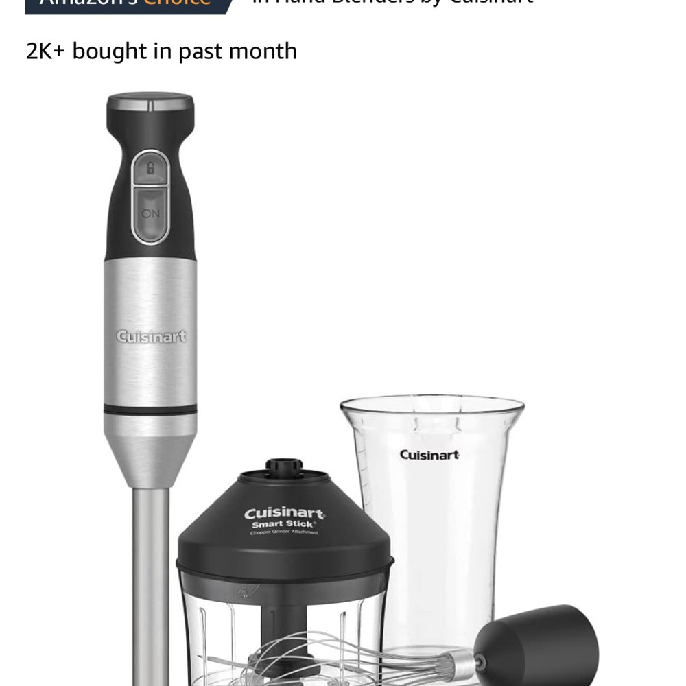 NEW in box Cuisinart Smart Stick Variable Speed Hand Blender